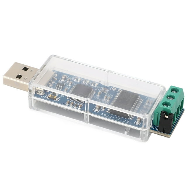 Módulo de control US Bto CAN, aislamiento de módulo USB a CAN Módulo US Bto CAN Caja auxiliar de depuración de Bus CAN artesanía Superior