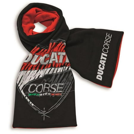 Ducati Corse Sticker - Ducati Corse Sketch Scarf Black Red 987694981