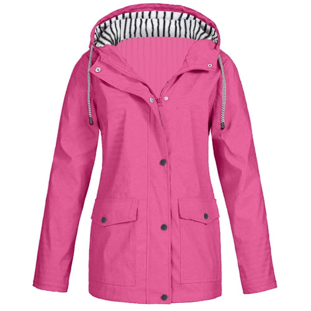plus size rain jacket walmart