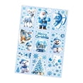 thumbnail image 2 of 9x Adhesivos navideños para ventanas, adornos navideños, decoración de exhibición de vidrio, calcomanías navideñas para paredes de dormitorio Estilo D, 2 of 8