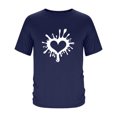 thumbnail image 3 of Tops para hombre, blusas y camisas de manga corta con cuello redondo para hombre, camisetas casuales con estampado de moda para hombre, blusa de manga corta, blusa de poliéster para hombre., 3 of 4