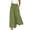 Green #35, variant on Dresfit Wide Leg Pants for Women Linen Palazzo Pants Summer 2026 Flowy Baggy Pant Elastic High Waist Strech Loose Lounge Trousers with Pockets XL