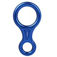thumbnail image 1 of Equipo Montañismo Al Aire Libre Con Anillo Descendente para Escalada Figura 8 2 Uds. Azul, 1 of 9