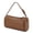 Brown, variant on Crossbody Bag for Women Trendy PU Leather Small Barrel Purse Designer Hobo Bags Shoulder Handbags