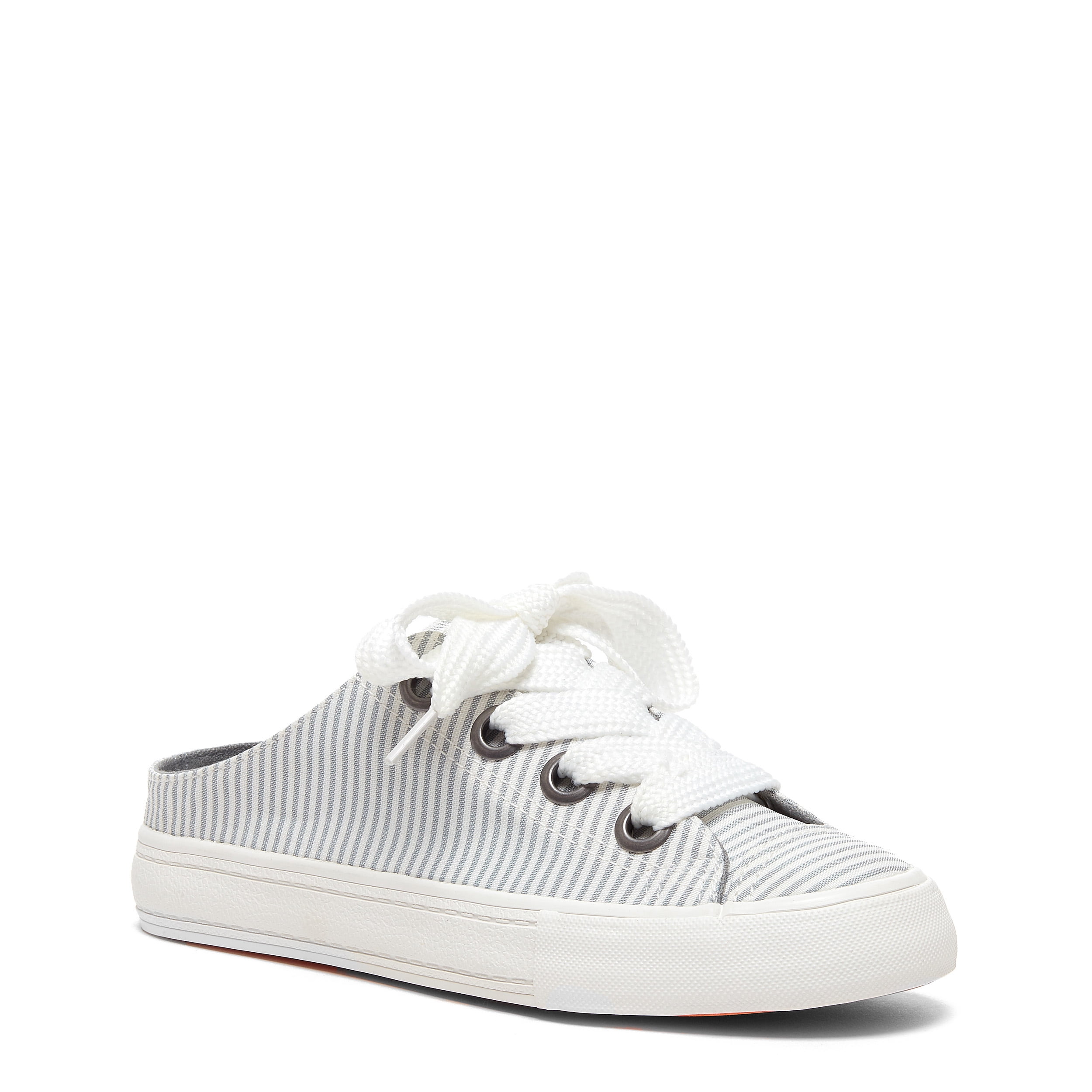 Rocket Dog Athena Blue Pinstripe Sneaker Mule (Women's)