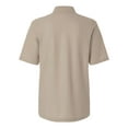 thumbnail image 5 of Harriton M105W Women's Maverick CVC Pique Polo-Khaki-S, 5 of 6
