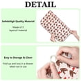 thumbnail image 6 of Brown Cartoon Bigfoot and Heart Pattern Dish Drying Mat for Kitchen 1 Pack, Ultra Absorbent Microfiber Dishes Drainer Mats,16"x18", 6 of 6