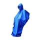 thumbnail image 3 of Poncho de lluvia impermeable portátil resistente al agua y al desgarro cubierta de lluvia suave para azul, 3 of 9