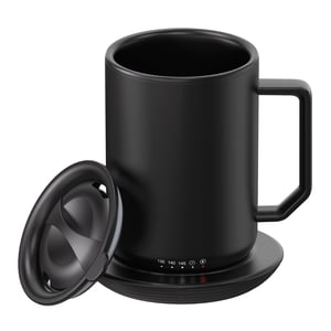 Mainstays 12 oz Warming Coffee Mug with Coaster