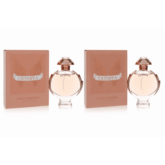 Paco Rabanne Olympea Eau De Parfum Spray for Women, 1.7 oz Each, 2 Pack