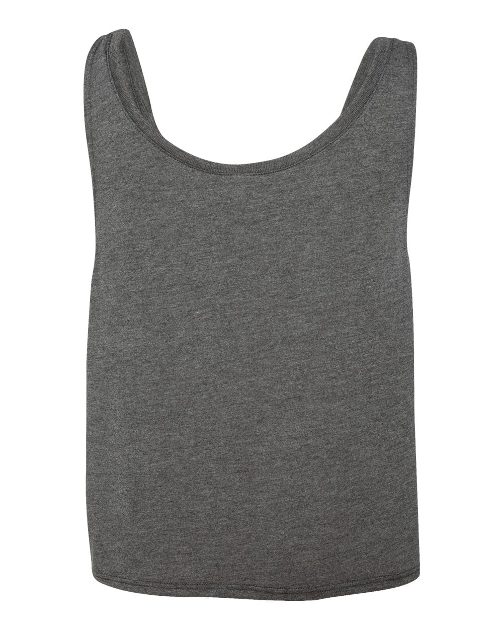 Bella + Canvas Women's Flowy Boxy Tank – Lightweight & Drapey Cropped Top
