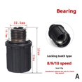 thumbnail image 1 of NOVATEC Base de Moyeu de Vélo 8/9/10 Vitesses Roulement de Vélo Vtt Freehub B E4Q3, 1 of 9
