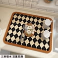 thumbnail image 1 of Super Antiskid Large Kitchen Absorbent Draining Mat Super Absorbent Draining Coffee Dish Drying Mat Quick Dry Bathroom Drain Pad, 1 of 5