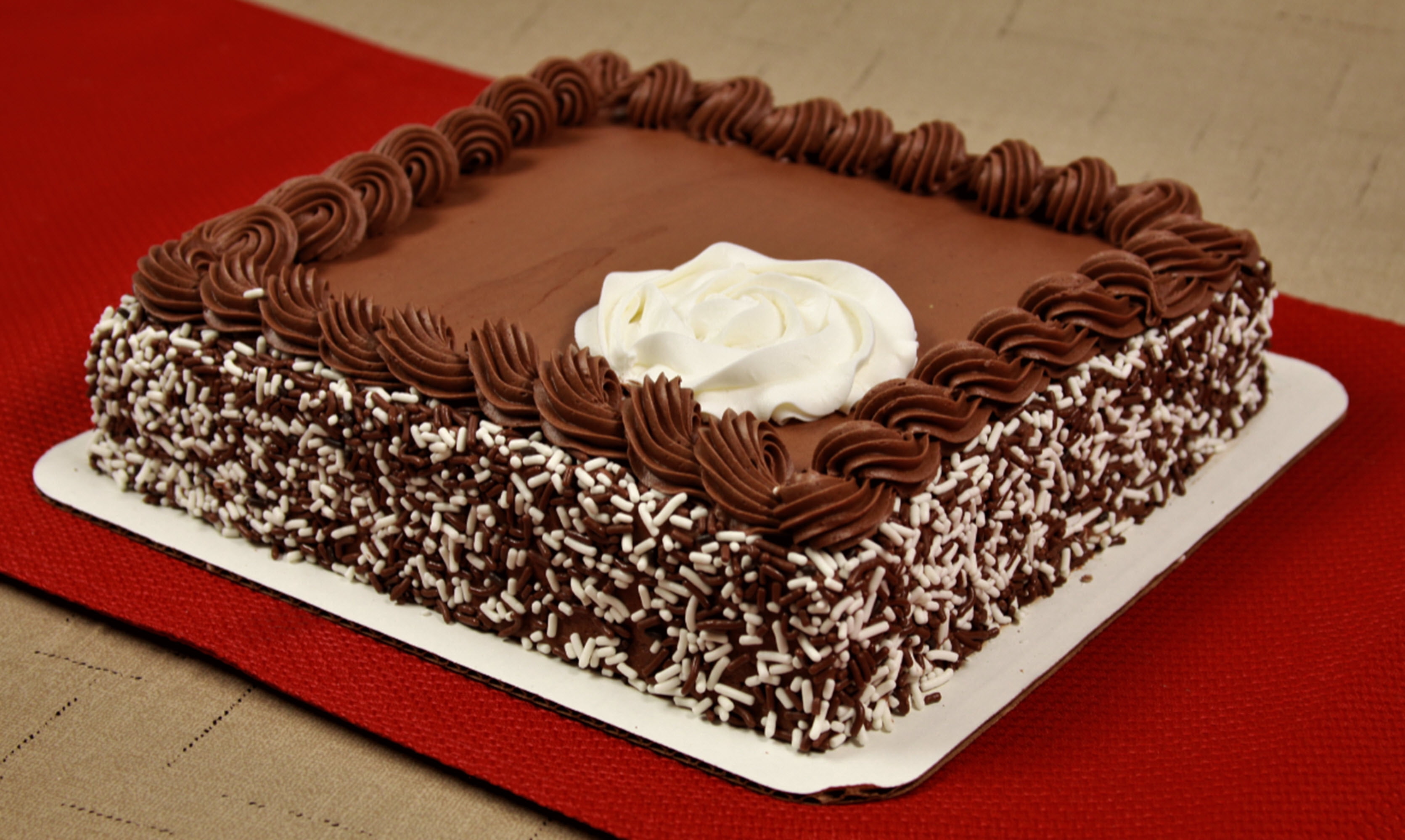 Chocolate Square Cake Walmart Com