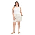 thumbnail image 1 of Short de lino Roman Fashion con Bolsillos Talla Extra 021 Arena Beige 38, 1 of 6