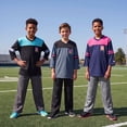 thumbnail image 4 of Russell Athletic Boy's Graphic V Neck Football Tee with Long Sleeves, Sizes 4-18, 4 of 4