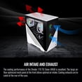 thumbnail image 6 of Thermaltake Divider 170 TG ARGB Computer Case - White, 6 of 6