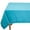 Turquoise, variant on Fennco Styles Stylish Solid Color with Hemstitched Border Tablecloth (Turquoise, 65"x160" Tablecloth)