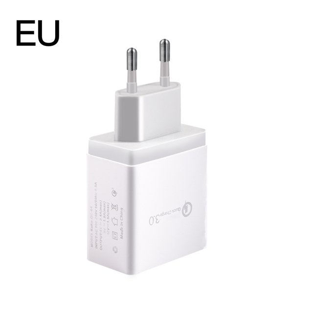 Cargador de pared para teléfono de 4 puertos Adaptador de corriente de carga rápida Cargador USB para teléfono móvil de viaje portátil Enchufe de la UE Advancent EL5104-06B