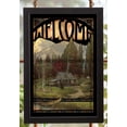 thumbnail image 1 of Thomas Kinkade Welcome; Evening Majesty Stained Glass Art, 1 of 1