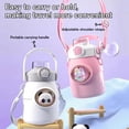 thumbnail image 6 of Cute Water Bottle with Strap and Straw, 22oz Aesthetic Kawaii Thermos, BPA-free Leak-proof Vacuum Insulated Water Bottles for Girls Sports Travel, 6 of 7