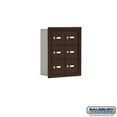 thumbnail image 1 of Salsbury 19035-06ZRK 5 in. Cell Phone Storage Locker - 3 Door High Unit - 6 A Doors - Bronze - Recessed Mounted - Master Keyed Locks, 1 of 1