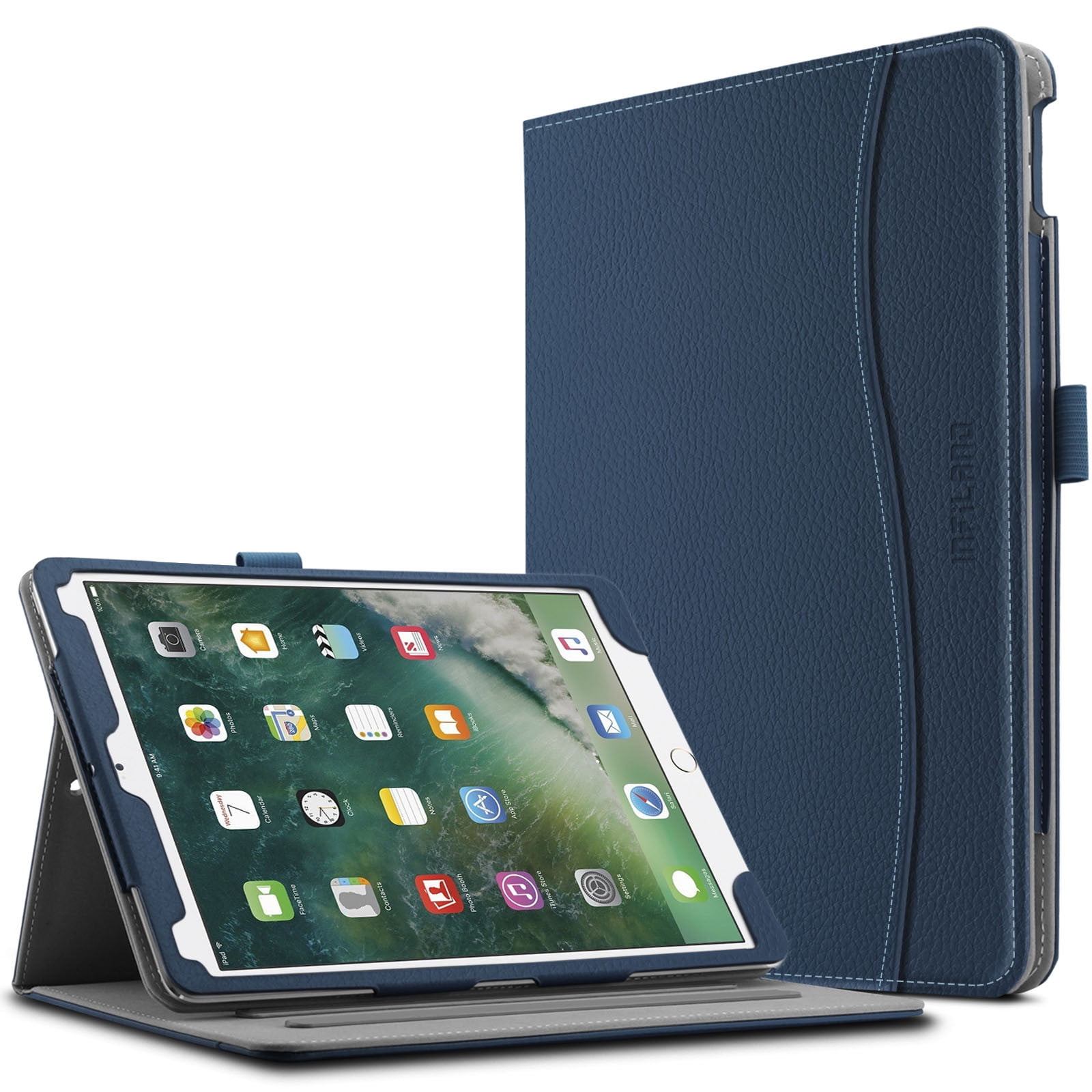 Infiland Smart Cover for Apple iPad Pro 10.5 inch 2017 Release TabletFolio PU Leather Stand Infiland Smart Cover for Apple iPad Pro 10.5 inch 2017 Release TabletFolio PU Leather Stand