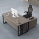 thumbnail image 4 of Mobile Study Table Office Desks Computer Multifunctional Wooden Conference Office Desks Standing Laptop Scrivania Room Furniture My Lux Decor Round, 4 of 26