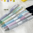 thumbnail image 4 of 6 Pcs Erasable Colored Pens Cute Colored Glitter Pens Retractable Colored Pens 0.5mm Point Gel Ink Pen, 4 of 7