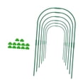 thumbnail image 3 of davian Greenhouse Hoops Grow Tunnel DIY Plant Support Garden Hoop Lawn Yards Garden Hoops Kit with Clips for Park Raised Beds Tomato without Netting, 3 of 8