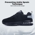 thumbnail image 4 of AiEles Women's Air Running Shoes Casual Breathable Athletic Sneakers Anti-Slip Cushion Lightweight Walking Shoes for Jogging Gym Workout Girls & Ladies, 4 of 6