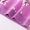 thumbnail image 6 of Toddler Cotton Sweatshirt Boys Girls Flower Print Sweatshirt Cute Casual Crewneck Pullover Long Sleeve Tops Fall Winter Clothes, 6 of 7
