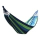 thumbnail image 3 of Hamaca de camping con cuerda resistente para árbol y bolsa de viaje. Hamaca de lona ligera. Azul 190x150cm, 3 of 9