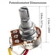 thumbnail image 3 of 2X Equipo de Arnés de Cableado de Fonocapores de Guitarra Eléctrica Lp 2T2V 500K Pots Interruptor de 3 Vías con Enchufe Tapa de, 3 of 5