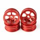 thumbnail image 5 of Juego de 4 llantas de metal 1:28 para Wltoys K969 K979 K989 DIY rojo, 5 of 8