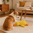 thumbnail image 4 of PoyoKee Dog Toys for Aggressive Chewers, Squeaky Puppy Toys to Keep Them Busy, Soft Tough, Teething Chew Puppy Essentials for Small Large, Yellow, 4 of 7