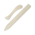 thumbnail image 3 of Comfortable Hand Control With Durable Plastic, Multi-Use For Paper Crafts, Genuine Bone Material, Traditional Bone Folder, Wide End Smoothing For Glossy Creases, 3 of 8