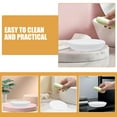 thumbnail image 3 of unbranded 2pcs Soap Dish for Shower Self-Draining Ceramic Soap Dish for Bathroom RV Soap Holder Bar Soap Anti-Slip Tray Kitchen Soap Dish, 3 of 8