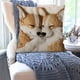 thumbnail image 4 of Funda de almohada con estampado de animales | Funda decorativa de 45 x 45 cm para sofá, cama y salón | Nailon suave y elastano para decoración de interiores y exteriores, 4 of 5