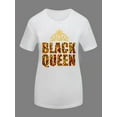 thumbnail image 3 of Lovelywholesale Polyester Queen Print Letter Regular T-shirt, 3 of 3