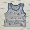 thumbnail image 2 of ZACPNCV Kids Boys Sleeveless Tshirts Tank Tops Cotton Crewneck Graphic Summer Top Toddler Undershirts Athletic Workout Clothes Gray 12-13 Years, 2 of 3
