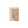 thumbnail image 4 of Historic State Map - Nevada - Reynold 1921 - Vintage Wall Art, 4 of 4