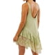 thumbnail image 5 of Camisón corto para mujer, moda, temperamento, liso, vestido, pijama, tirantes, camisón, 5 of 6