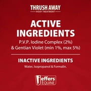 Jeffers Thrush Away Hoof Treatment for Horses and Livestock, 2 oz