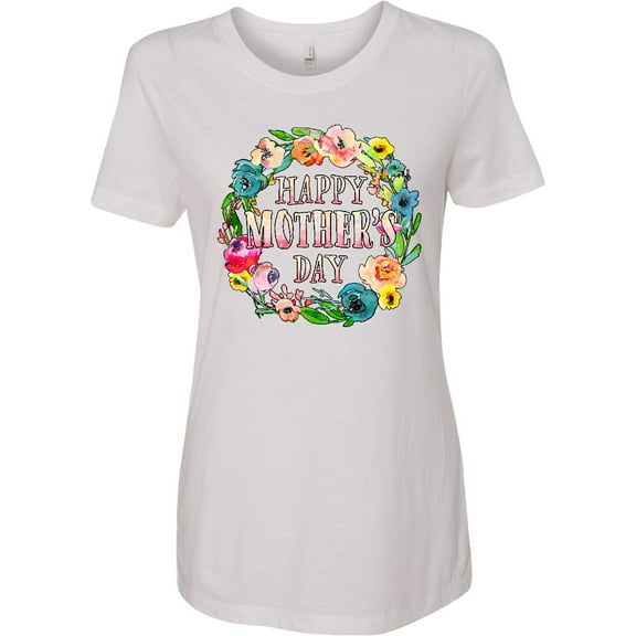 Inktastic Happy Mother's Day Flowers Women's T-Shirt
