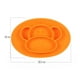 thumbnail image 2 of Plato para Bebé con Tapete Antiderrapante Diseño Chango Match & Enjoy Plato con divisiones en forma de chango color naranja, 2 of 5