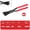 180° Edge Bending Pliers, variant on 180 Degree Sheet Metal Bending Pliers Straight Jaw Hand Bender for Metal Sheet Bending Work
