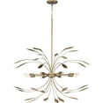 thumbnail image 3 of Mariposa Collection Eight-Light Antique Gold Hanging Pendant Light, 3 of 7