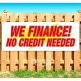 thumbnail image 1 of We Finance! No Credit Needed 13 oz Vinyl Banner With Metal Grommets, 1 of 4