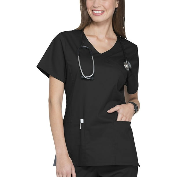 Download Scrubstar - Premium Collection Women's Mock Wrap Stretch ...